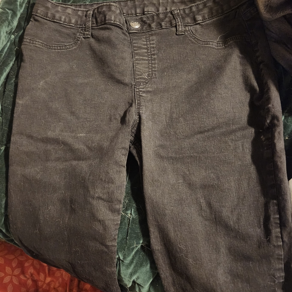 Lee black leggings size large